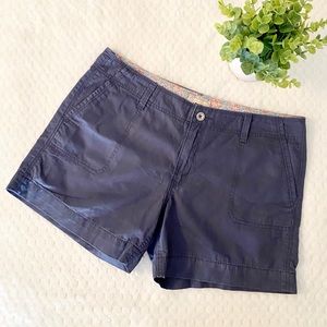 Levi’s Women’s Dusty Blue Cotton Shorts